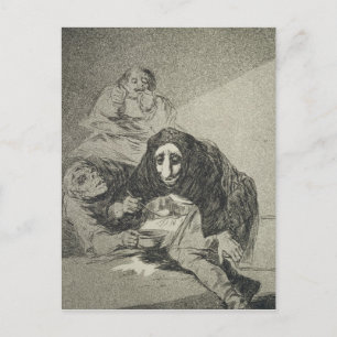Francisco Jose de Goya y Lucientes   The shameface Postcard