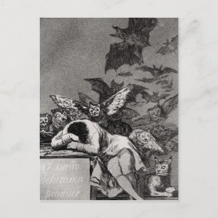 Francisco Jose de Goya y Lucientes The Sleep of Postcard
