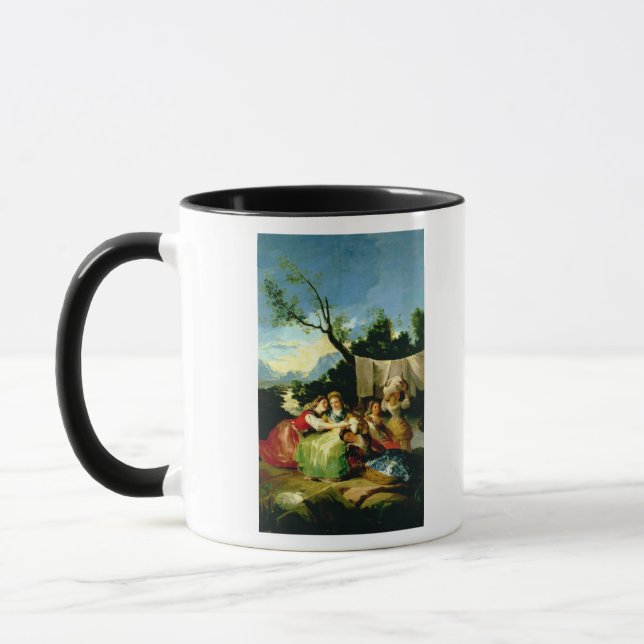 Francisco Jose de Goya y Lucientes | The Washerwom Mug (Left)