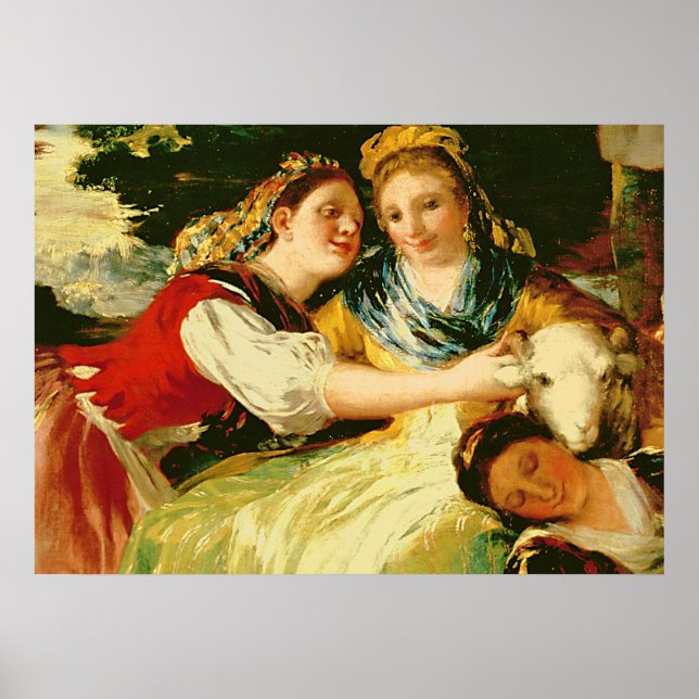 Francisco Jose de Goya y Lucientes | The Washerwom Poster (Front)