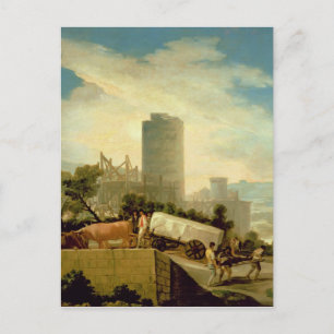Francisco Jose de Goya y Lucientes   Transporting  Postcard