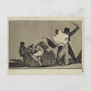 Francisco Jose de Goya y Lucientes   Well known Fo Postcard