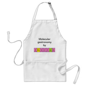 Francisco periodic table name apron
