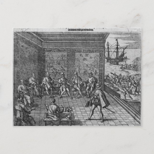 Francisco Pizarro Postcard (Front)