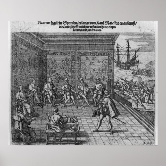 Francisco Pizarro Poster (Front)
