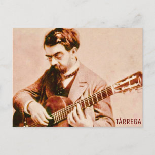 Francisco Tárrega Postcard