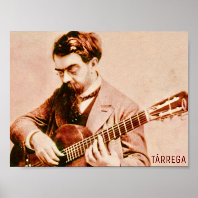 Francisco Tárrega Poster (Front)