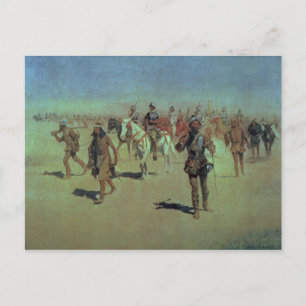 Francisco Vasquez de Coronado Making his Way Postcard