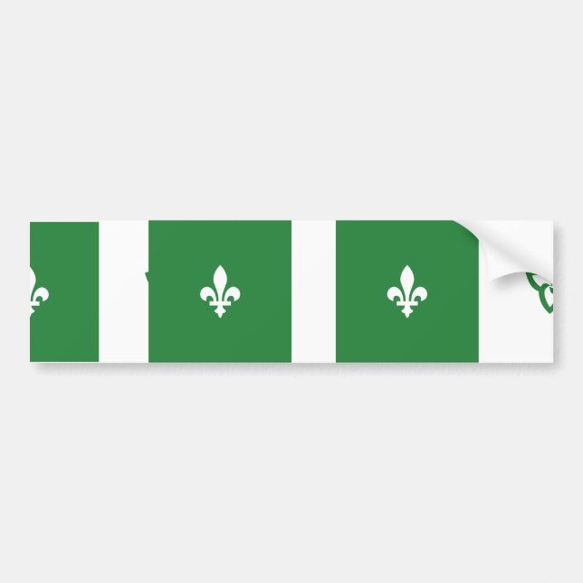 Franco Ontarian, Canada Bumper Sticker (Front)
