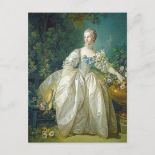 François Boucher - Madame Bergeret Postcard