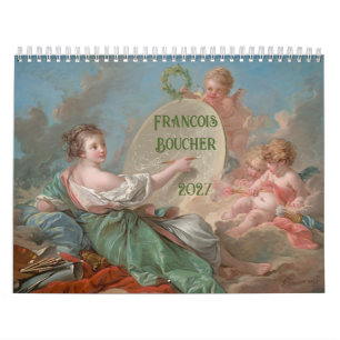 Francois Boucher Rococo Art Painting 2027 Calendar