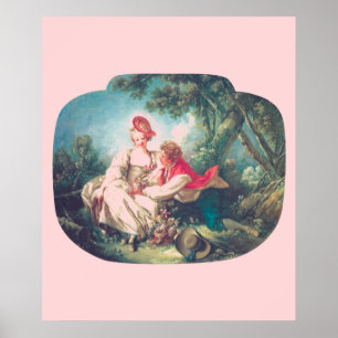 François Boucher The Four Seasons: Autumn Herbst Poster