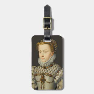 Francois Clouet - Elisabeth of Austria Luggage Tag