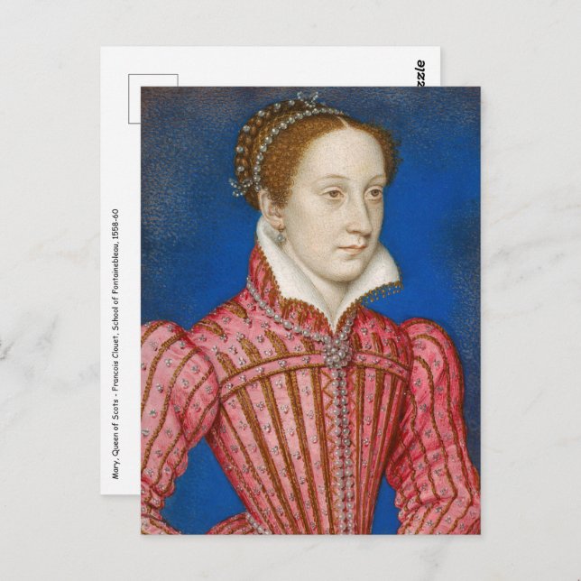 Francois Clouet - Mary, Queen of Scots Postcard (Front/Back)