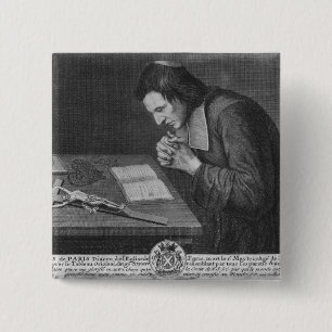 Francois de Paris 2 Inch Square Button