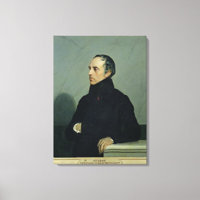 Francois Guizot Canvas Print (Front)