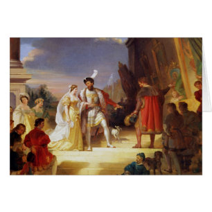 Francois I  with Leonardo da Vinci