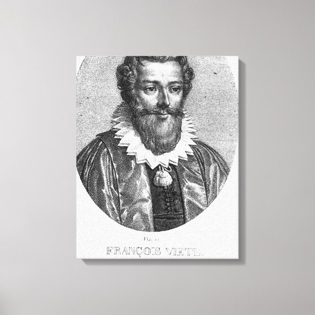 Francois Viete Canvas Print (Front)