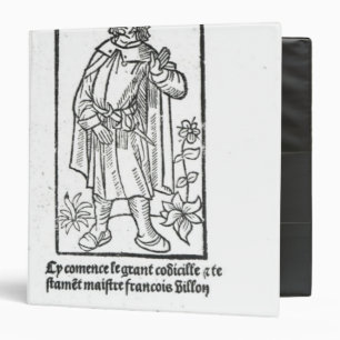 Francois Villon, from 'Oeuvres' Binder