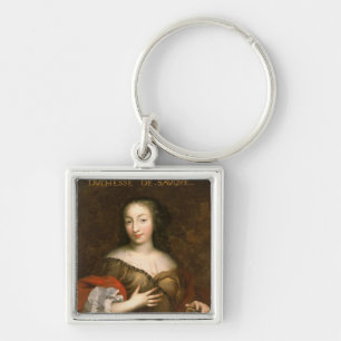 Francoise-Madeleine d'Orleans  Duchess of Savoy Keychain