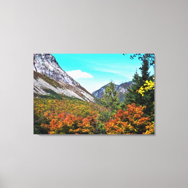 Franconia Notch Canvas Print (Front)