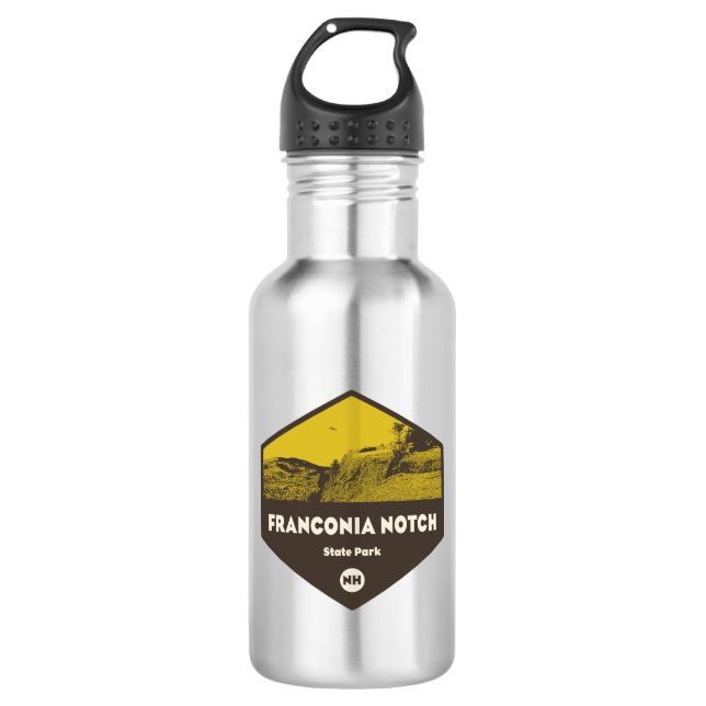 Franconia Notch State Park New Hampshire 532 Ml Water Bottle (Front)