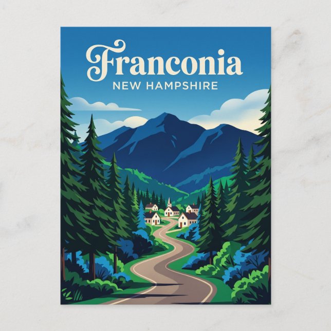 Franconia USA Postcard (Front)