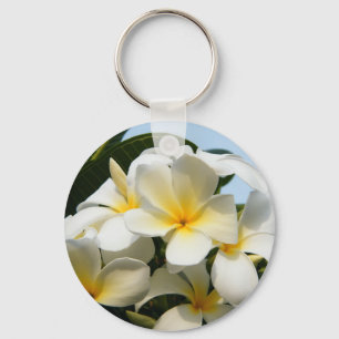Frangipani Bliss Keychain