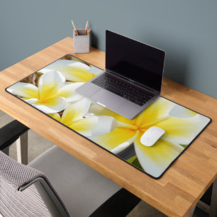 Frangipani Bouquet, Desk Mat