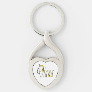 Frangipani Diana Name, Keychain