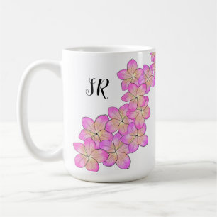 Frangipani Personalized Coffee Mug