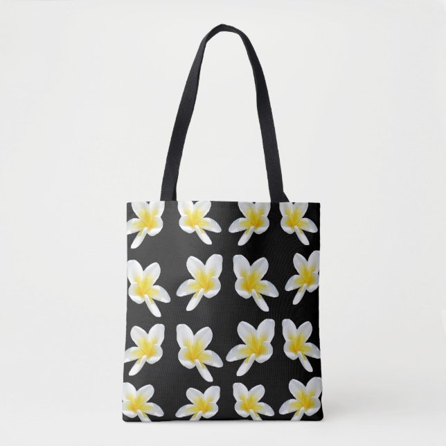 Frangipani Sensation, Full Print Shopping Bag (Front)