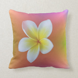 Frangipani Throw Cushion
