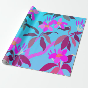 Frangipani Wrapping Paper