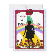 Frank Baum's Wizard of OZ No Place Like Home Card