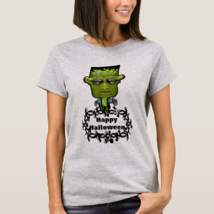 Frank Fright Halloween Night T-Shirt