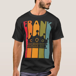 Frank Gift Idea for Boys Men Retro First Name T-Shirt