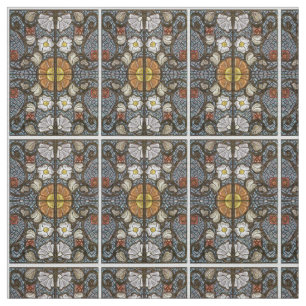 Frank L Wright style Fabric