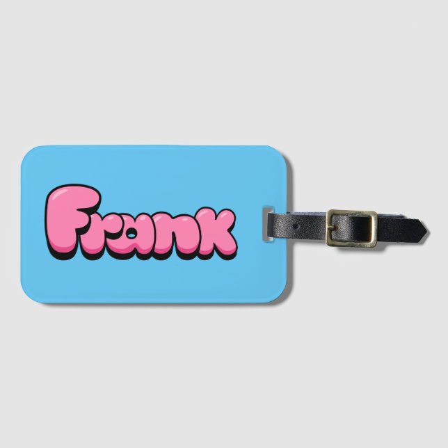 Frank Luggage Tag (Front Horizontal)