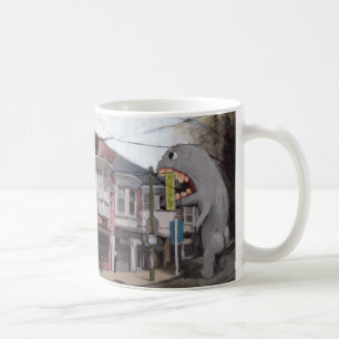 Frank mange à l'épicerie de Baltimore - tasse