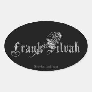 Frank Silvah Edition (sticker) Oval Sticker