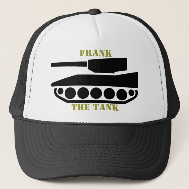 Frank the Tank Trucker Hat (Front)