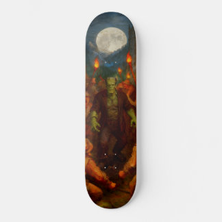 Franken Monster Loose In The Village Skateboard