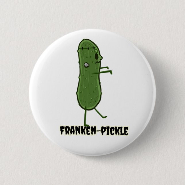 Franken-pickle 2 Inch Round Button (Front)