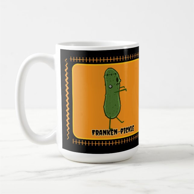 Franken-Pickle Coffee Mug (Left)