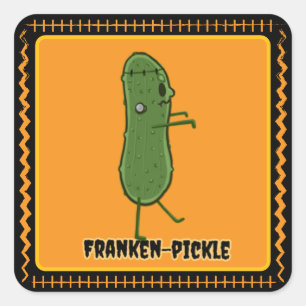 Franken-Pickle Sticker