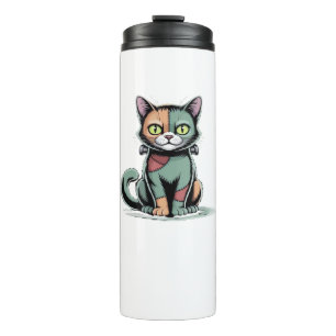 FrankenCat Oversized T-Shirt Thermal Tumbler