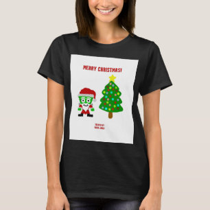 FrankenCheese de Noël Femme T-shirt noir