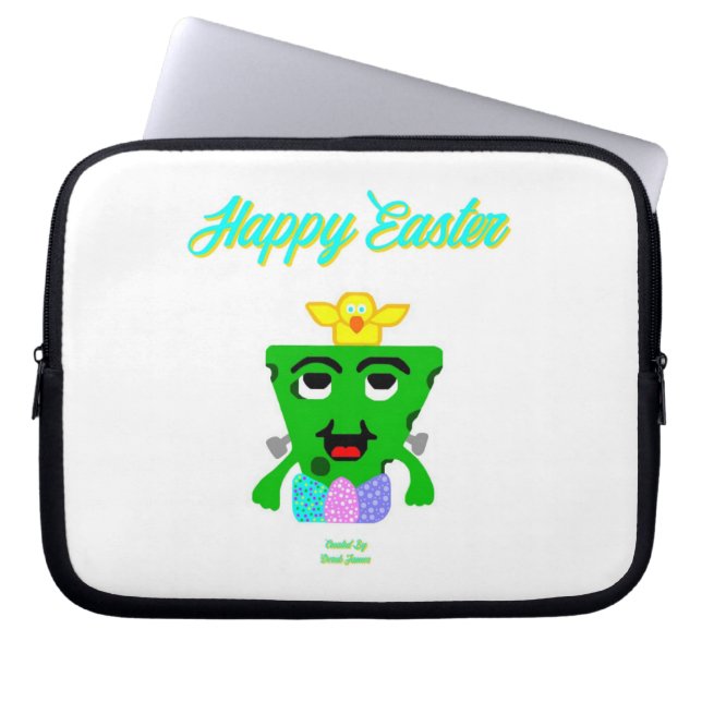 FrankenCheese Easter Neoprene Laptop Sleeve (Front)