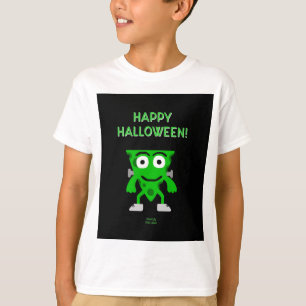 FrankenCheese Halloween Greetings Boys T Shirt